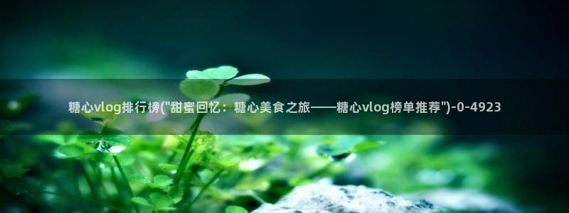 糖心视频vlog深夜释放自己下载